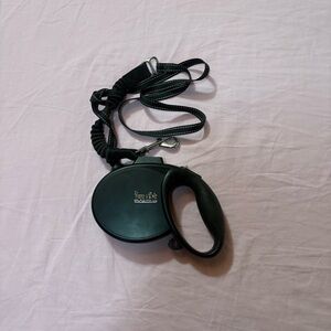 Happy Polly retraceable dog leash Black